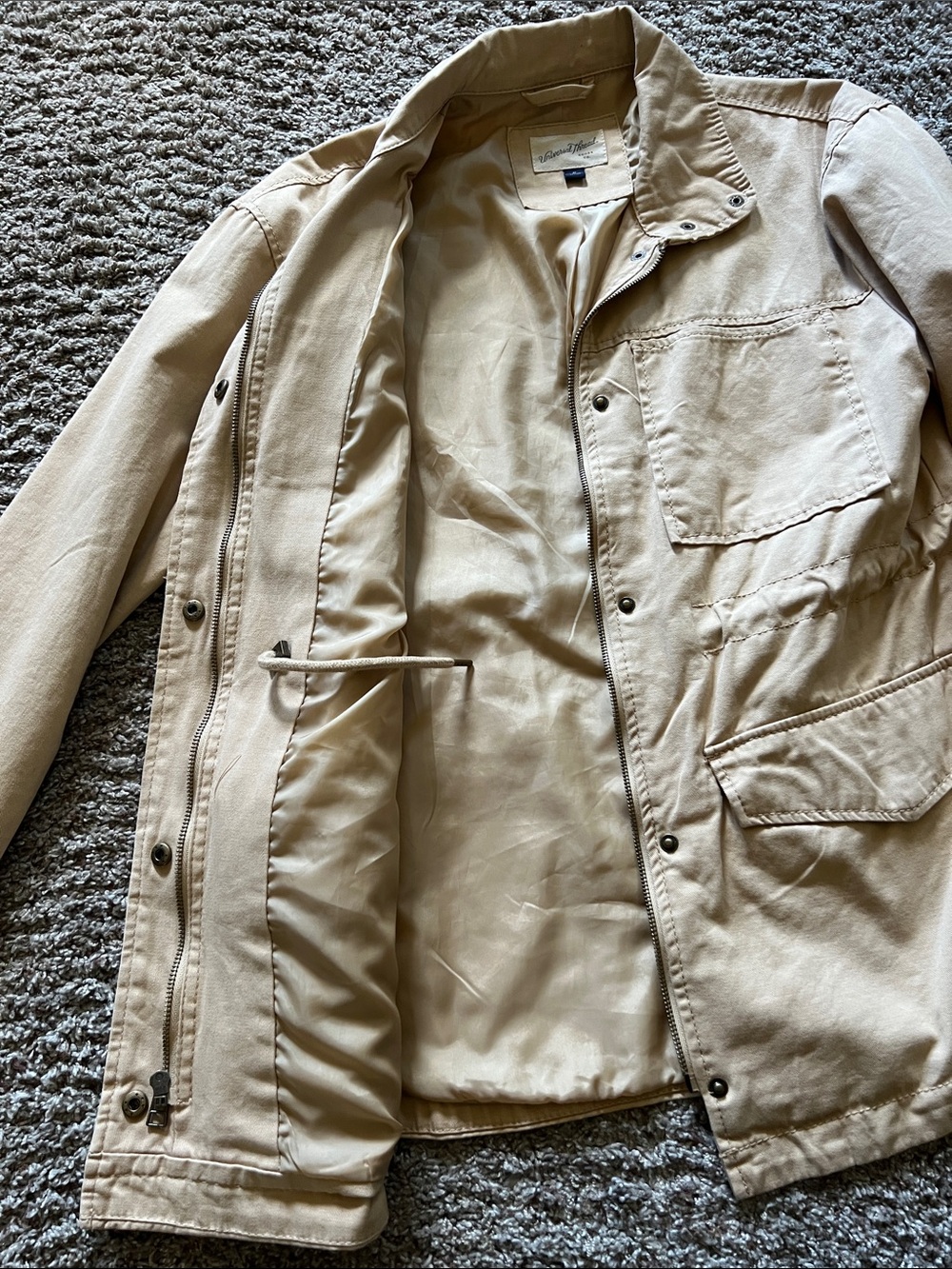 Universal Thread Beige Utility Field Jacket - Picture 3 of 4